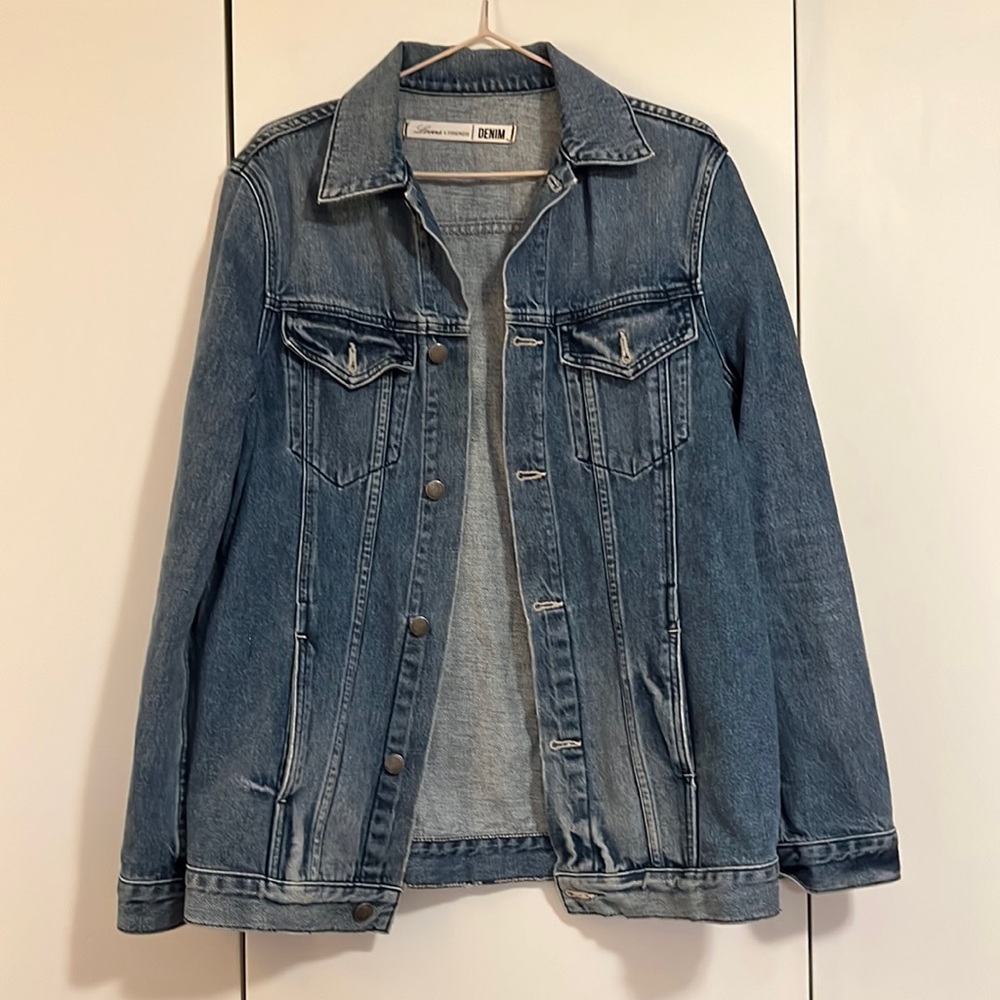 Lovers + Friends denim jacket size m